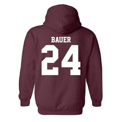 Mississippi State - NCAA Baseball : Jack Bauer - Classic Shersey Hooded Sweatshirt-1