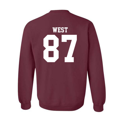 Mississippi State - NCAA Football : Sam West - Classic Shersey Crewneck Sweatshirt-1