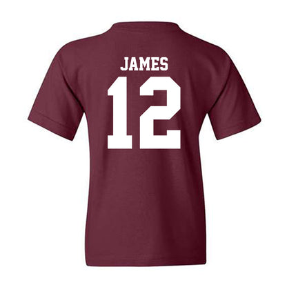 Mississippi State - NCAA Baseball : Chone James - Classic Shersey Youth T-Shirt-1