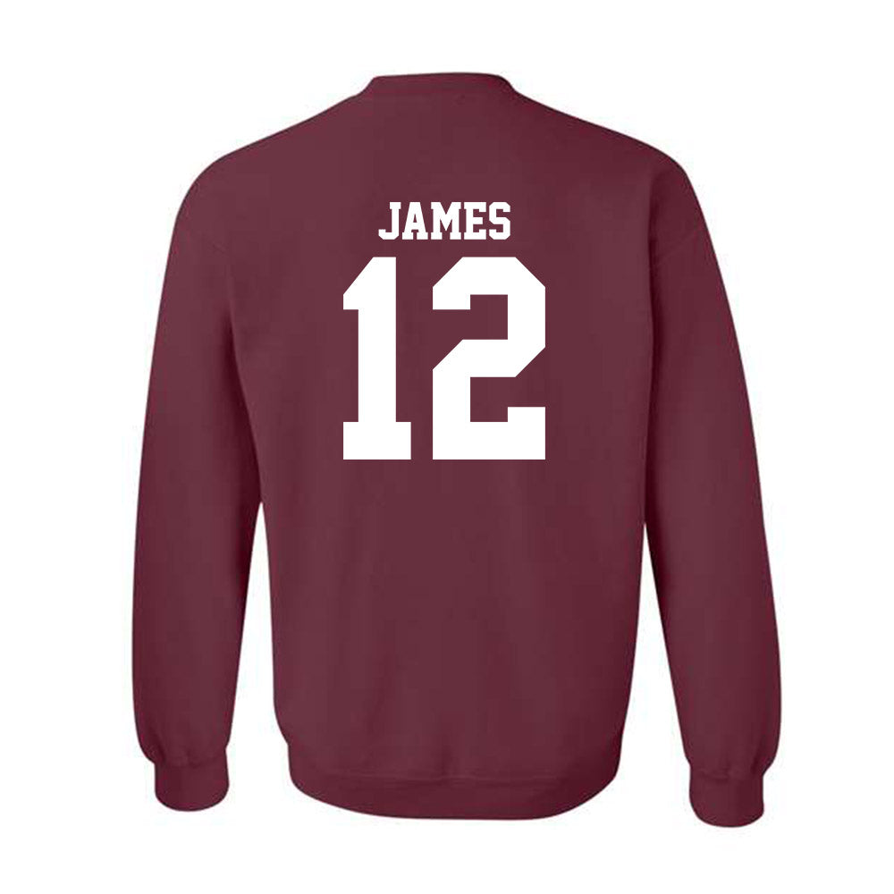 Mississippi State - NCAA Baseball : Chone James - Classic Shersey Crewneck Sweatshirt-1