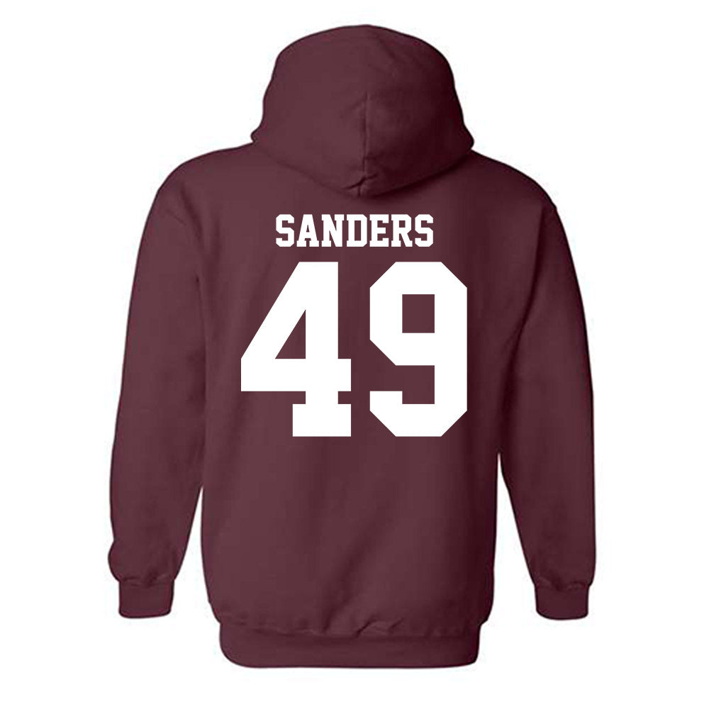 Mississippi State - NCAA Baseball : Gatlin Sanders - Classic Shersey Hooded Sweatshirt-1