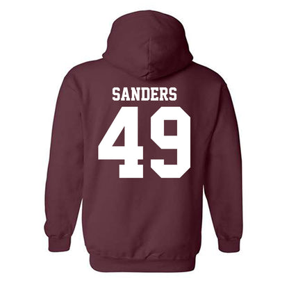 Mississippi State - NCAA Baseball : Gatlin Sanders - Classic Shersey Hooded Sweatshirt-1