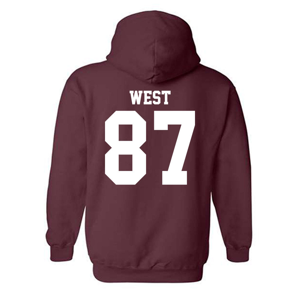 Mississippi State - NCAA Football : Sam West - Classic Shersey Hooded Sweatshirt-1