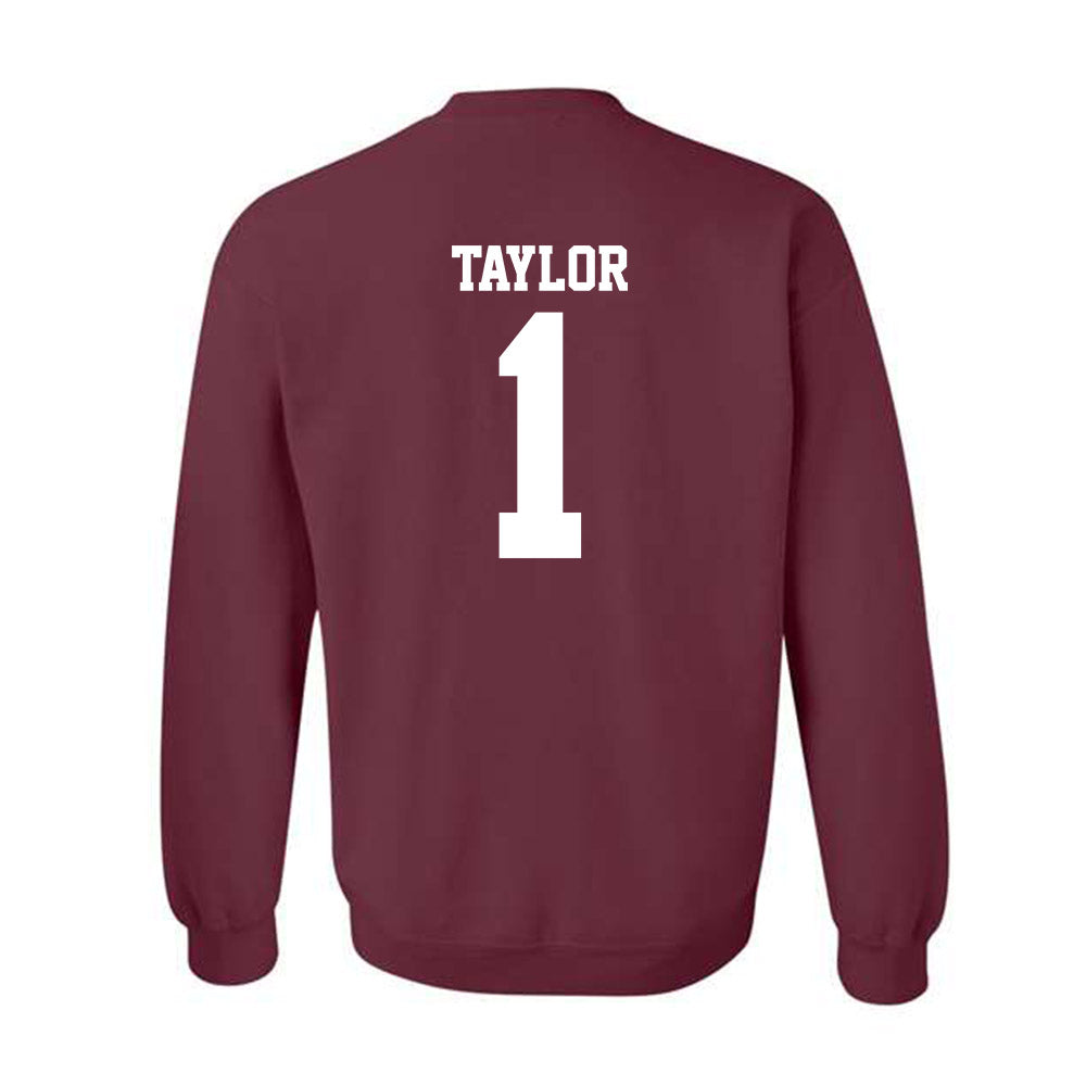 Mississippi State - NCAA Football : KaMario Taylor - Classic Shersey Crewneck Sweatshirt-1