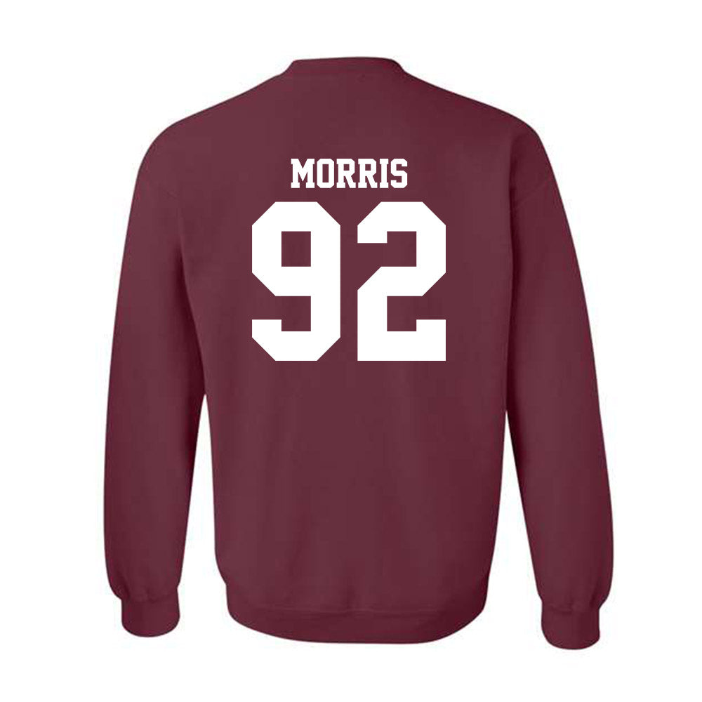 Mississippi State - NCAA Football : Kaleb Morris - Classic Shersey Crewneck Sweatshirt-1