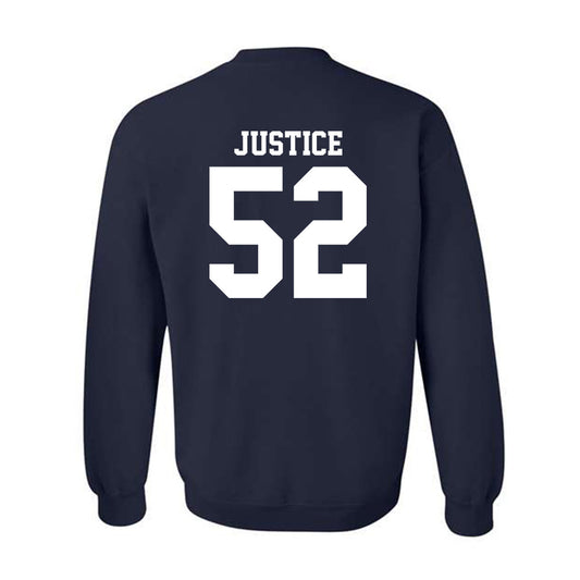 Nevada - NCAA Football : Elias Justice - Classic Shersey Crewneck Sweatshirt-0
