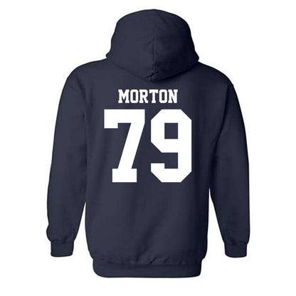Nevada - NCAA Football : Ailama Morton - Classic Shersey Hooded Sweatshirt-1