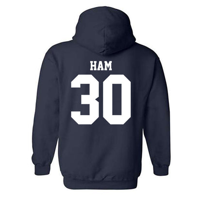 Nevada - NCAA Baseball : Billy Ham - Classic Shersey Hooded Sweatshirt-1
