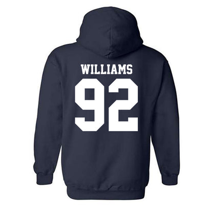 Nevada - NCAA Football : Myles Williams - Classic Shersey Hooded Sweatshirt-1