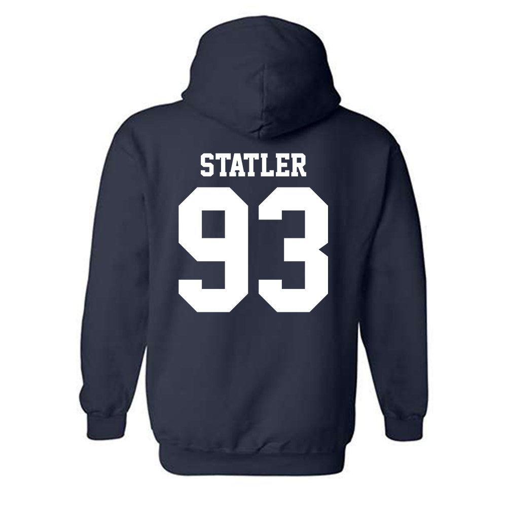 Nevada - NCAA Football : Craig Statler - Classic Shersey Hooded Sweatshirt-1