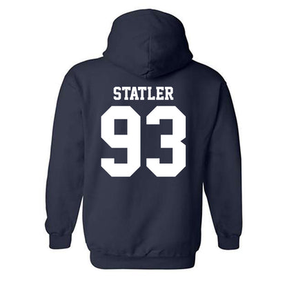 Nevada - NCAA Football : Craig Statler - Classic Shersey Hooded Sweatshirt-1