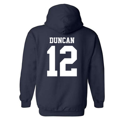 Nevada - NCAA Football : Luke Duncan - Classic Shersey Hooded Sweatshirt-1