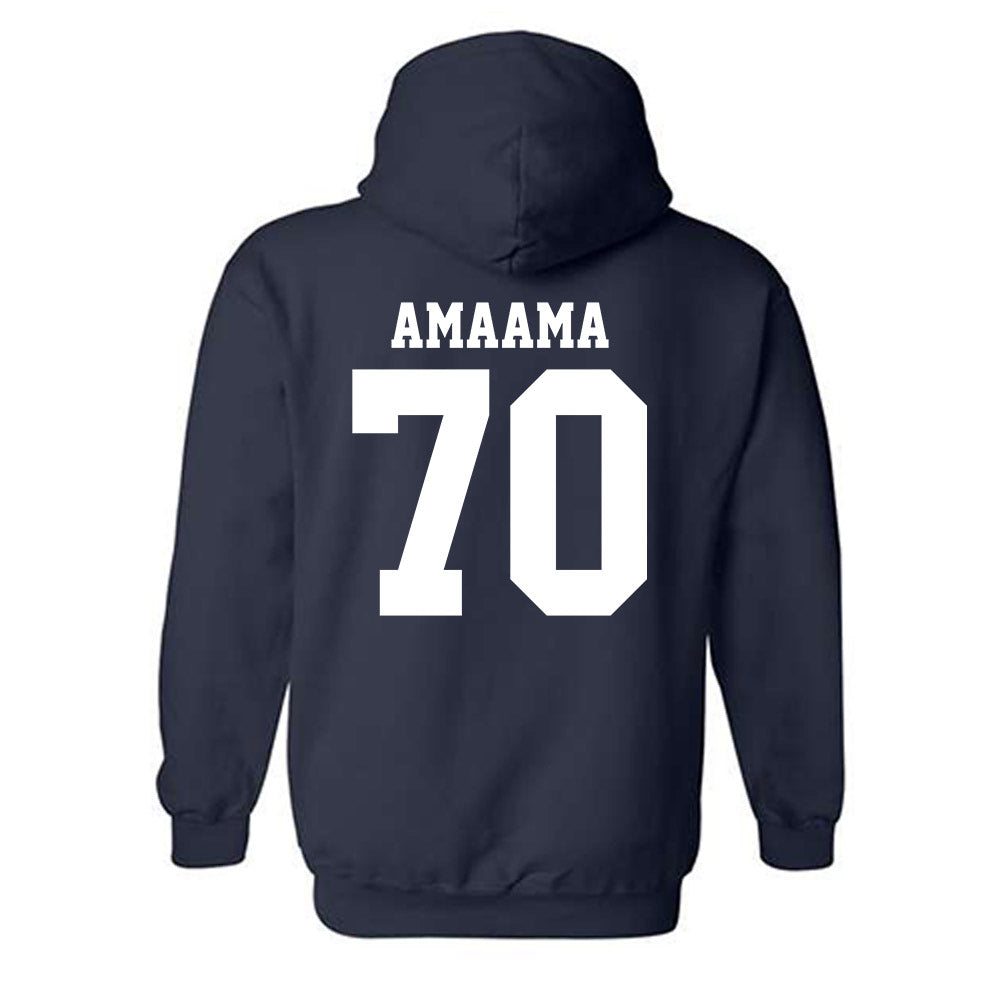 Nevada - NCAA Football : Tapuvae Amaama - Classic Shersey Hooded Sweatshirt-1