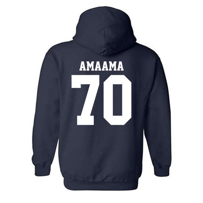 Nevada - NCAA Football : Tapuvae Amaama - Classic Shersey Hooded Sweatshirt-1