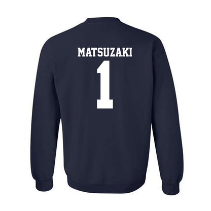 Nevada - NCAA Baseball : Lee Matsuzaki - Classic Shersey Crewneck Sweatshirt-1