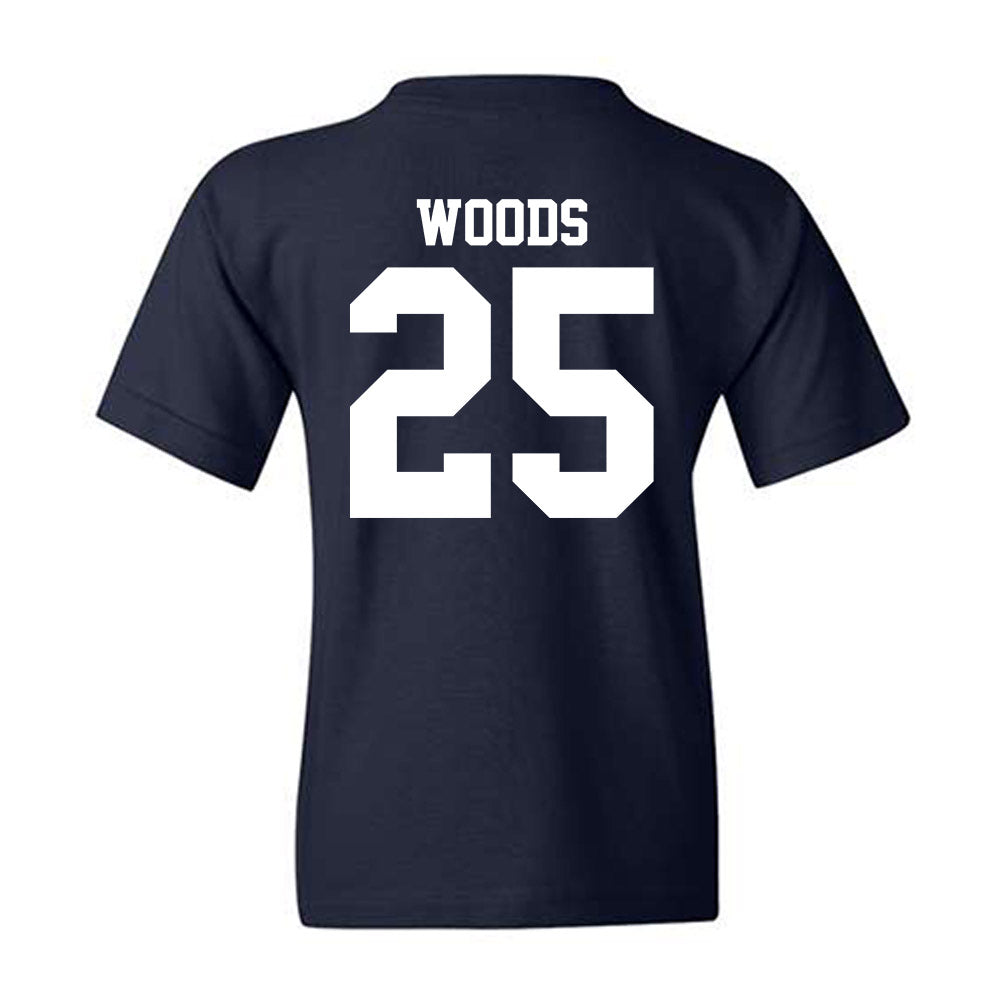 Nevada - NCAA Football : Ky Woods - Classic Shersey Youth T-Shirt-1
