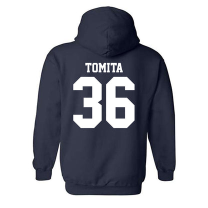 Nevada - NCAA Baseball : Mahiro Tomita - Classic Shersey Hooded Sweatshirt-1
