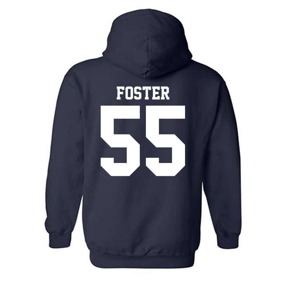 Nevada - NCAA Football : Jack Foster - Classic Shersey Hooded Sweatshirt-1