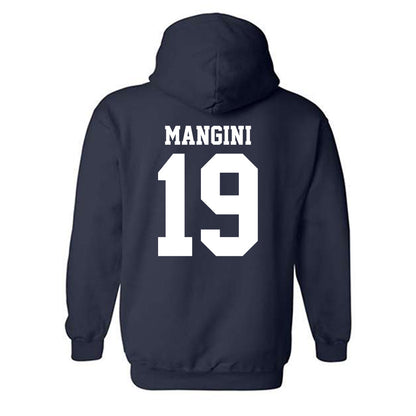 Nevada - NCAA Baseball : Owen Mangini - Classic Shersey Hooded Sweatshirt-1