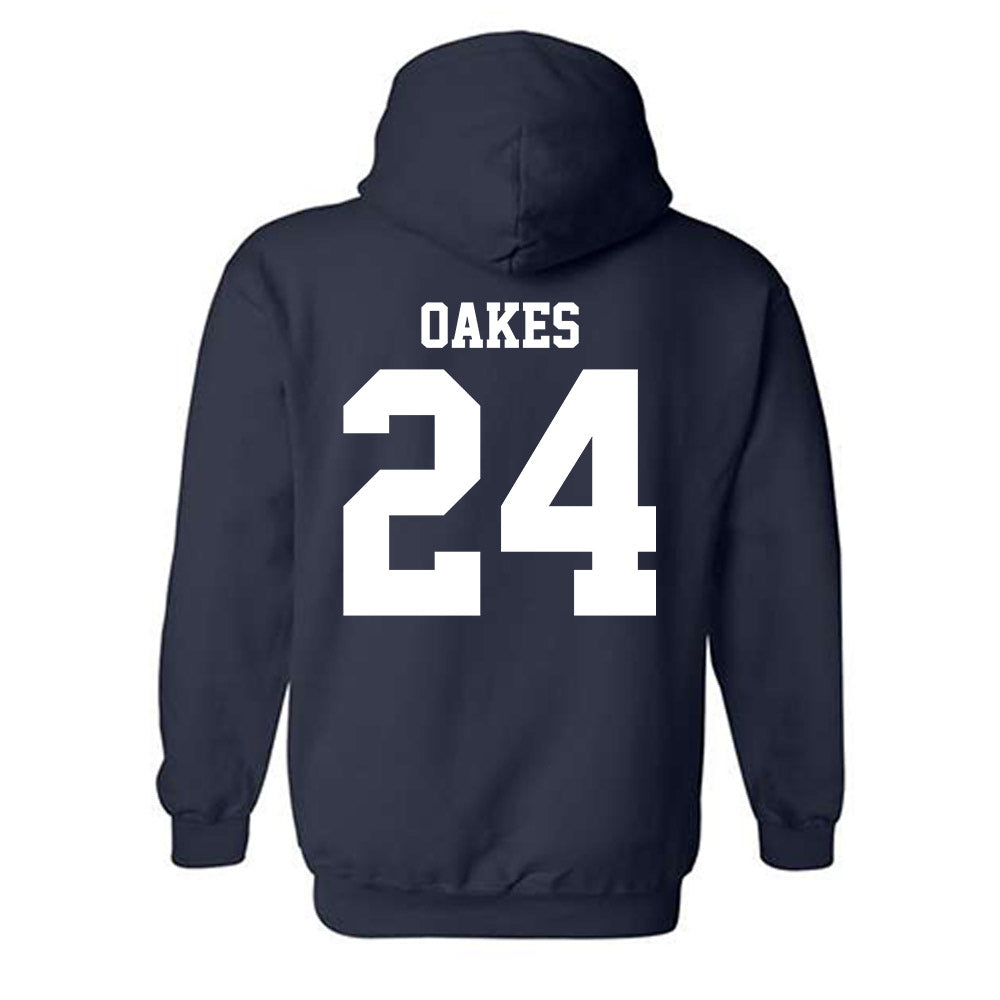 Nevada - NCAA Baseball : Ryan Oakes - Classic Shersey Hooded Sweatshirt-1