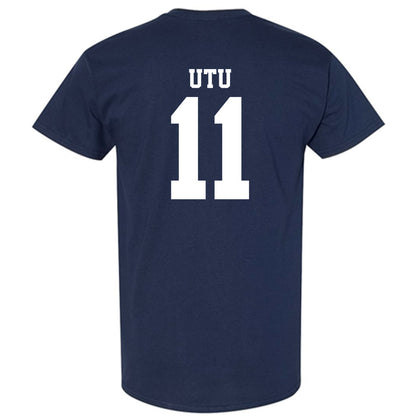 Nevada - NCAA Football : Poasa Utu - Classic Shersey T-Shirt-1