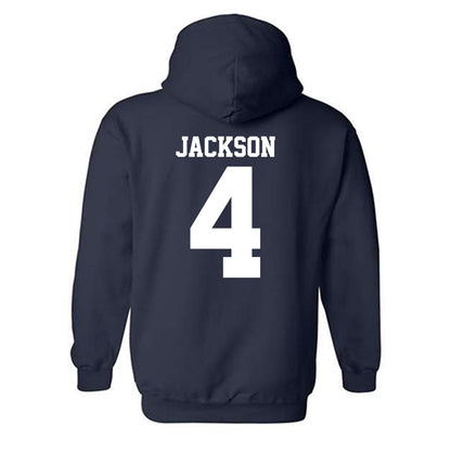 Nevada - NCAA Football : Carter Jackson - Classic Shersey Hooded Sweatshirt-1