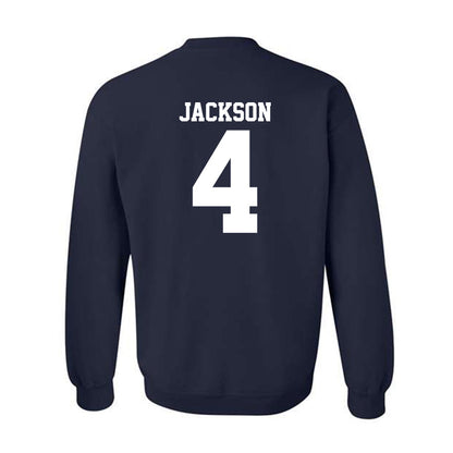 Nevada - NCAA Football : Carter Jackson - Classic Shersey Crewneck Sweatshirt-1
