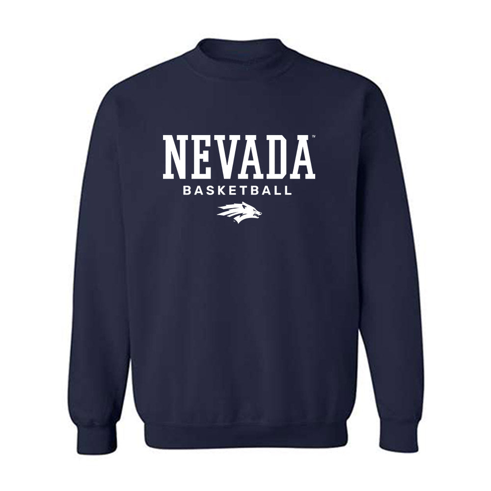 Nevada - NCAA Men's Basketball : Christopher Baudreau - Classic Shersey Crewneck Sweatshirt-0
