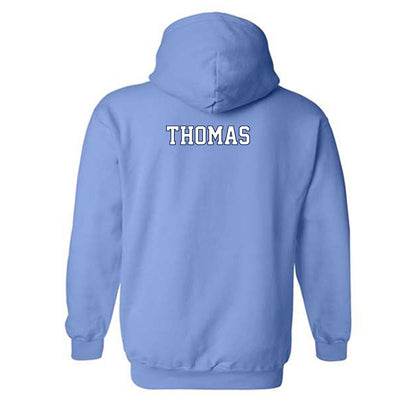 UNC - NCAA Football : Calvin Thomas - Classic Shersey Hooded Sweatshirt-1