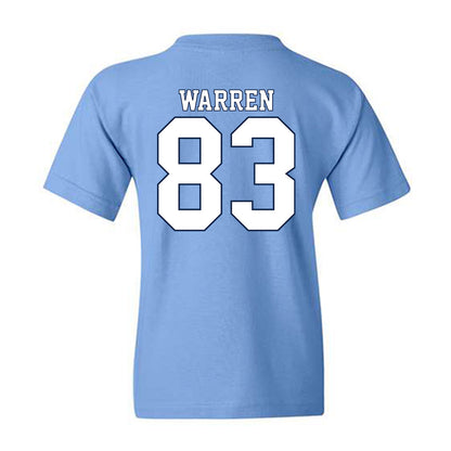 UNC - NCAA Football : Carnell Warren - Classic Shersey Youth T-Shirt-1