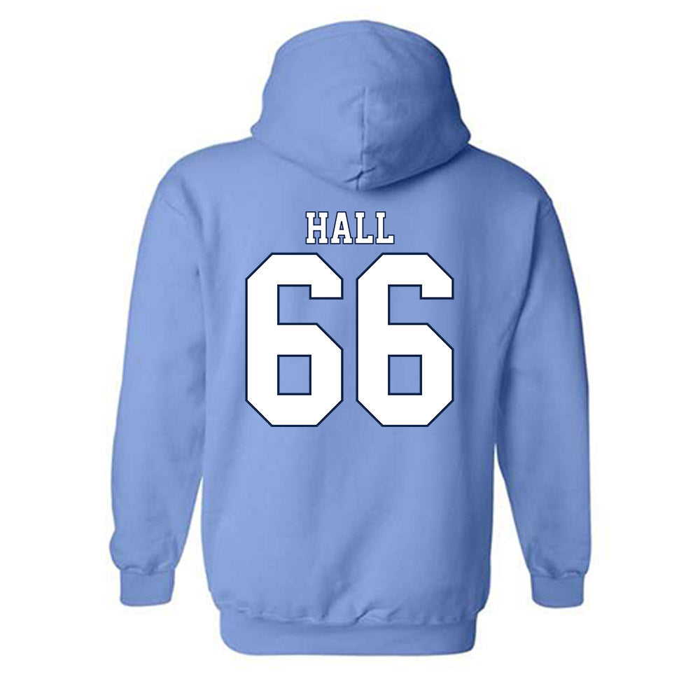 UNC - NCAA Football : Jordan Hall - Classic Shersey Hooded Sweatshirt-1