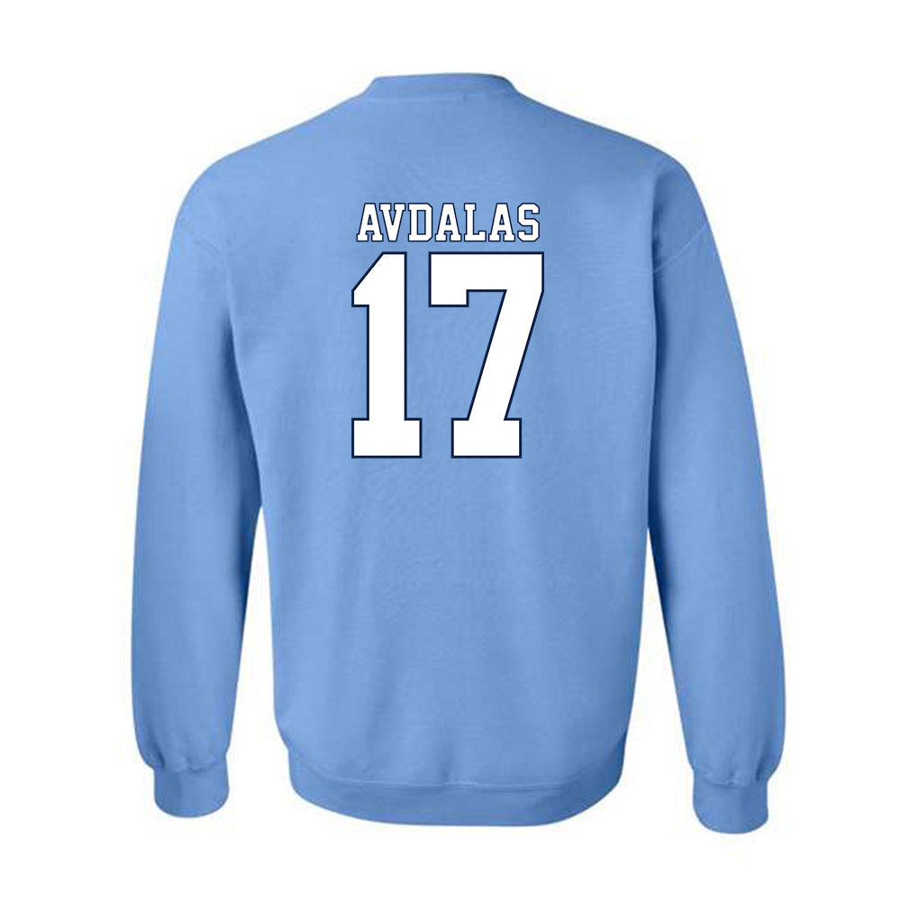 UNC - NCAA Men's Basketball : Neoklis Avdalas - Classic Shersey Crewneck Sweatshirt-1