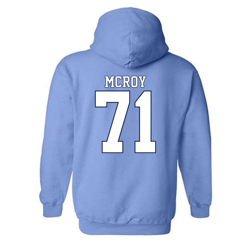 UNC - NCAA Football : Jacqawn McRoy - Classic Shersey Hooded Sweatshirt-1