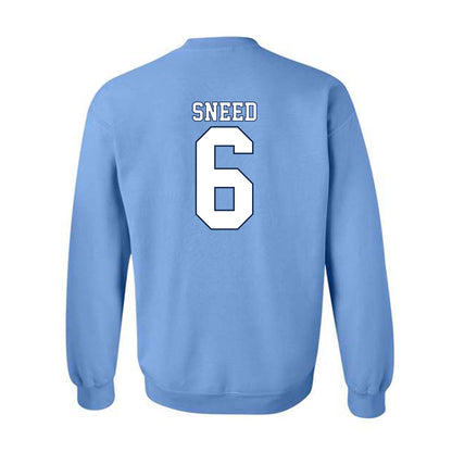 UNC - NCAA Football : Dayton Sneed - Classic Shersey Crewneck Sweatshirt-1