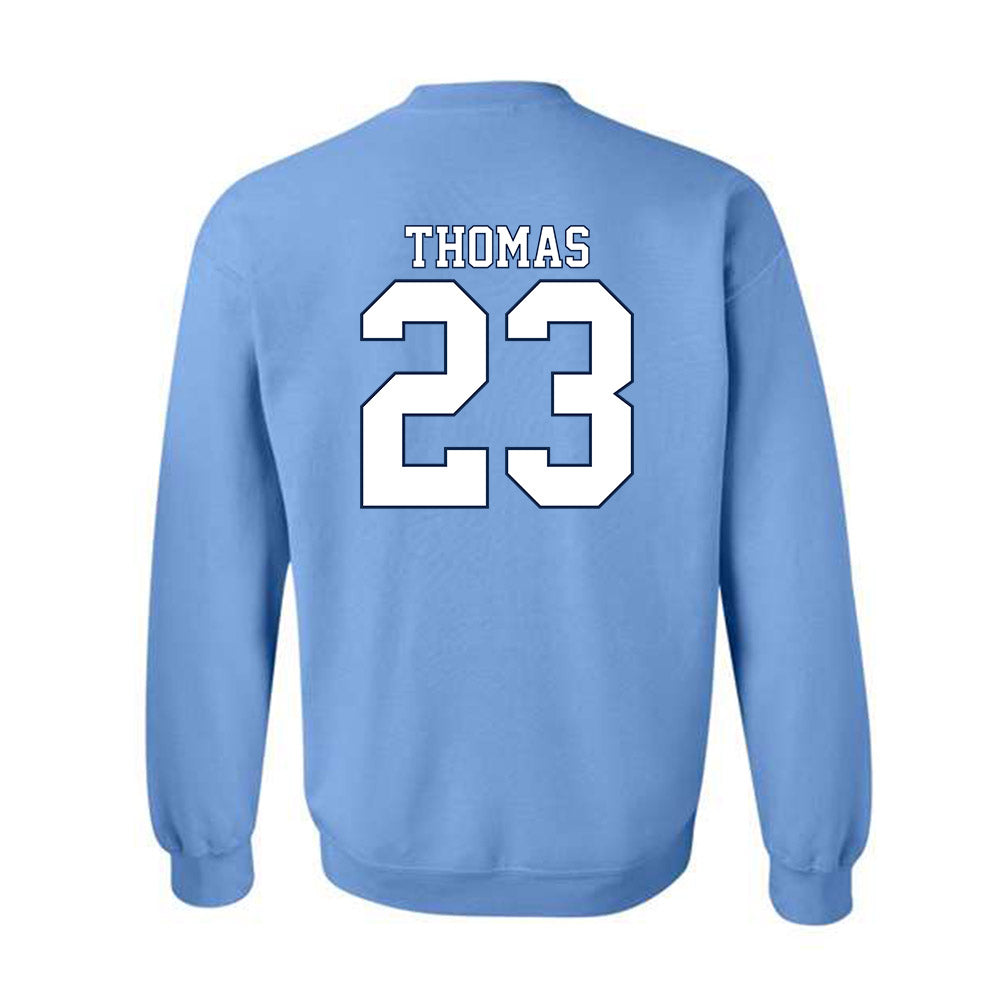 UNC - NCAA Women's Soccer : Olivia Thomas - Classic Shersey Crewneck Sweatshirt-1