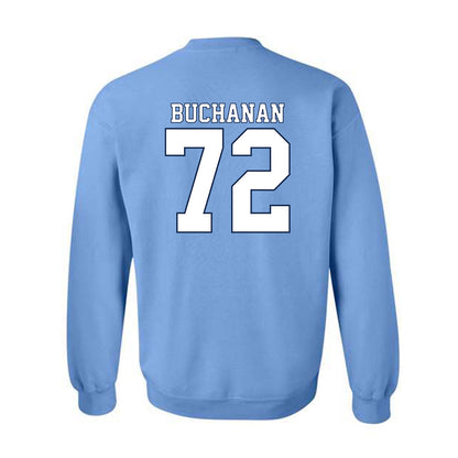 UNC - NCAA Football : Eidan Buchanan - Classic Shersey Crewneck Sweatshirt-1