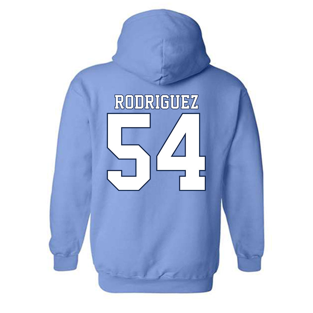 UNC - NCAA Football : Jonah Rodriguez - Classic Shersey Hooded Sweatshirt-1