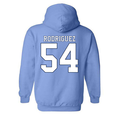 UNC - NCAA Football : Jonah Rodriguez - Classic Shersey Hooded Sweatshirt-1