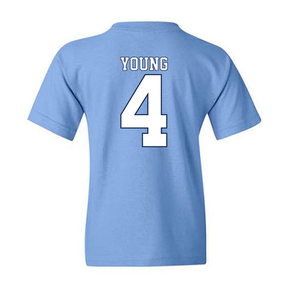 UNC - NCAA Men's Basketball : Jaydon Young - Classic Shersey Youth T-Shirt-1
