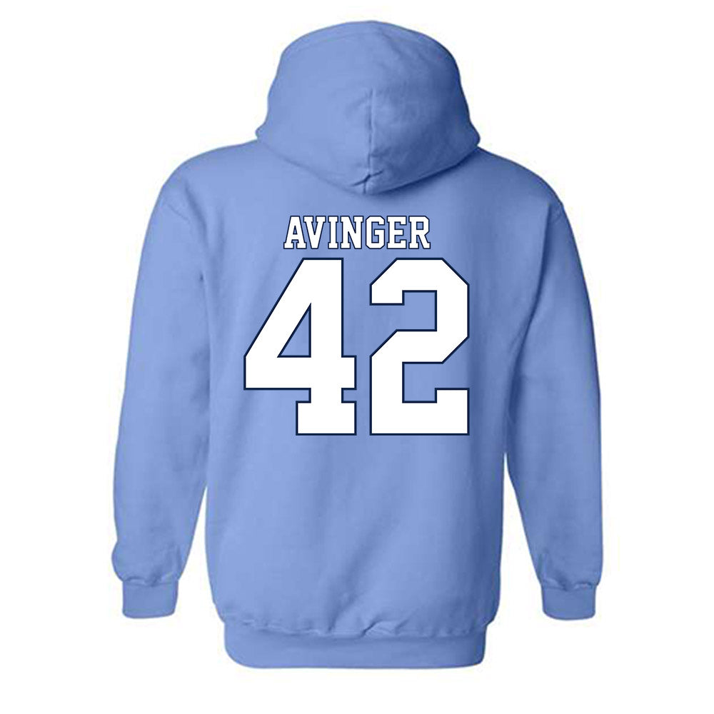 UNC - NCAA Football : Jordan Avinger - Classic Shersey Hooded Sweatshirt-1