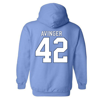 UNC - NCAA Football : Jordan Avinger - Classic Shersey Hooded Sweatshirt-1