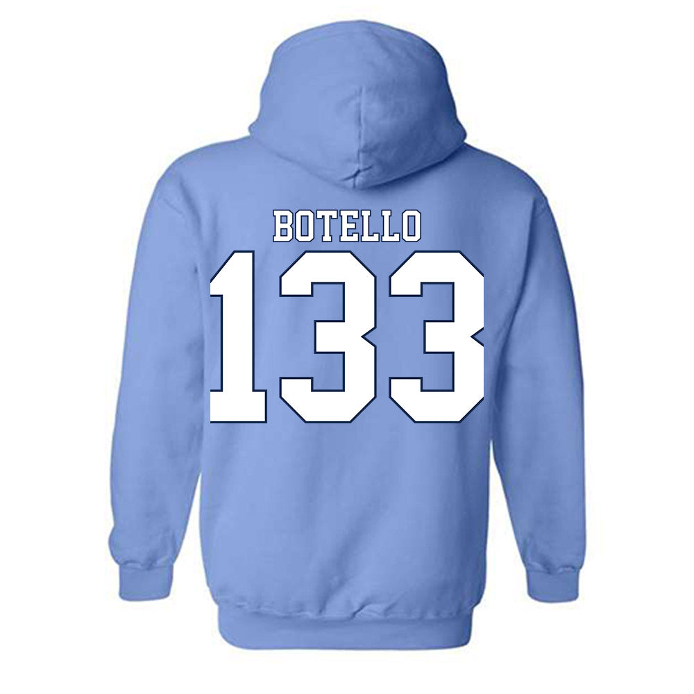 UNC - NCAA Wrestling : Matthew Botello - Classic Shersey Hooded Sweatshirt-1