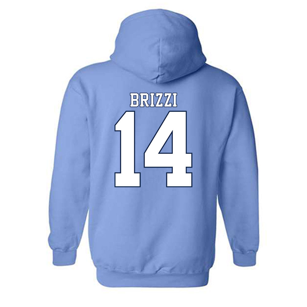 UNC - NCAA Men's Basketball : Angelo Brizzi - Classic Shersey Hooded Sweatshirt-1