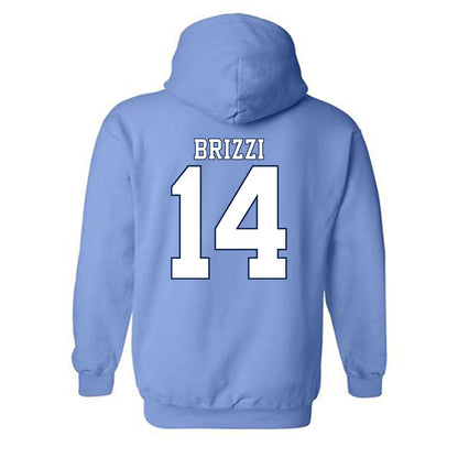 UNC - NCAA Men's Basketball : Angelo Brizzi - Classic Shersey Hooded Sweatshirt-1