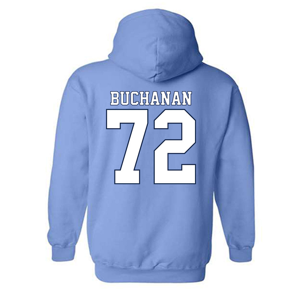 UNC - NCAA Football : Eidan Buchanan - Classic Shersey Hooded Sweatshirt-1