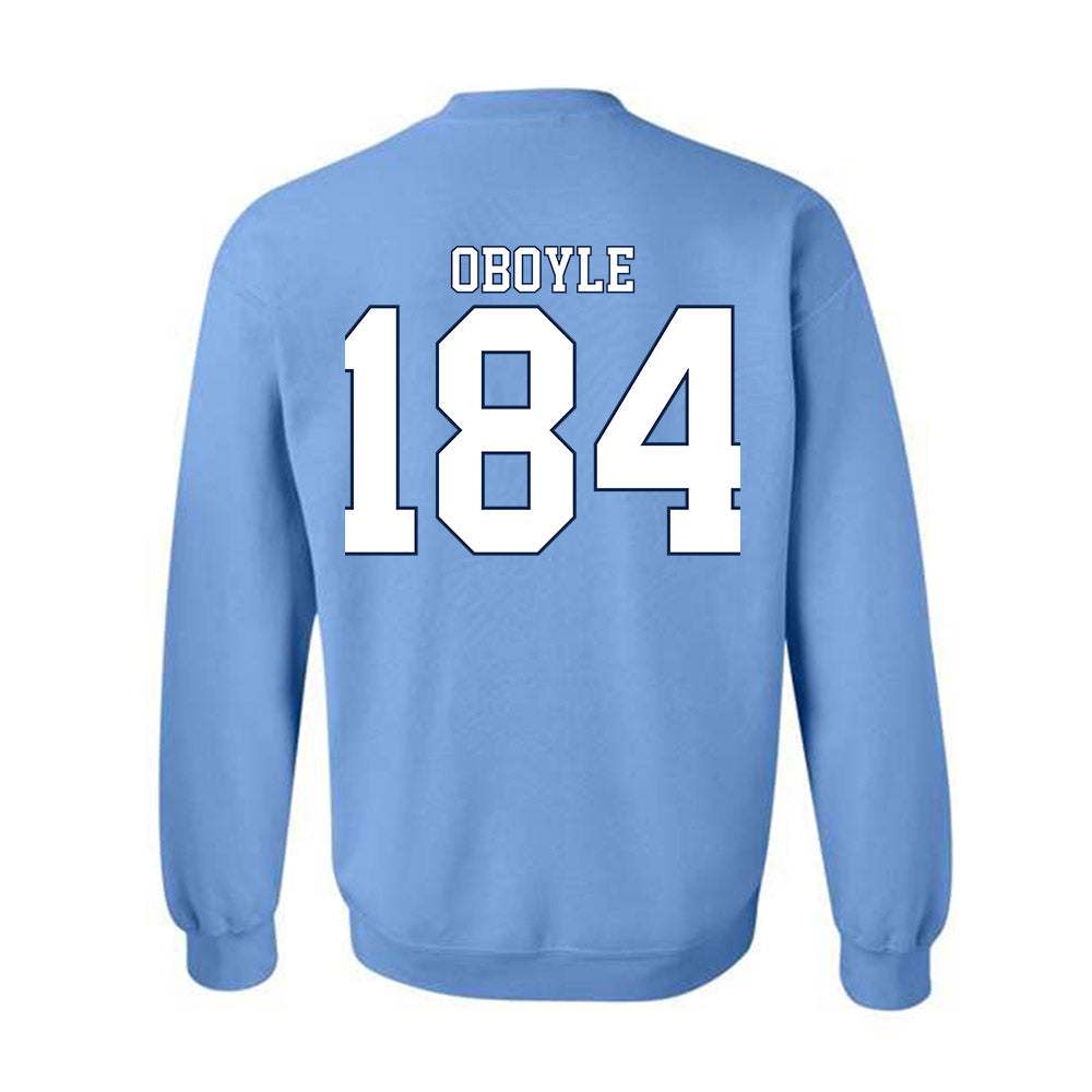 UNC - NCAA Wrestling : Nolan OBoyle - Classic Shersey Crewneck Sweatshirt-1