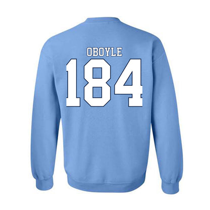 UNC - NCAA Wrestling : Nolan OBoyle - Classic Shersey Crewneck Sweatshirt-1