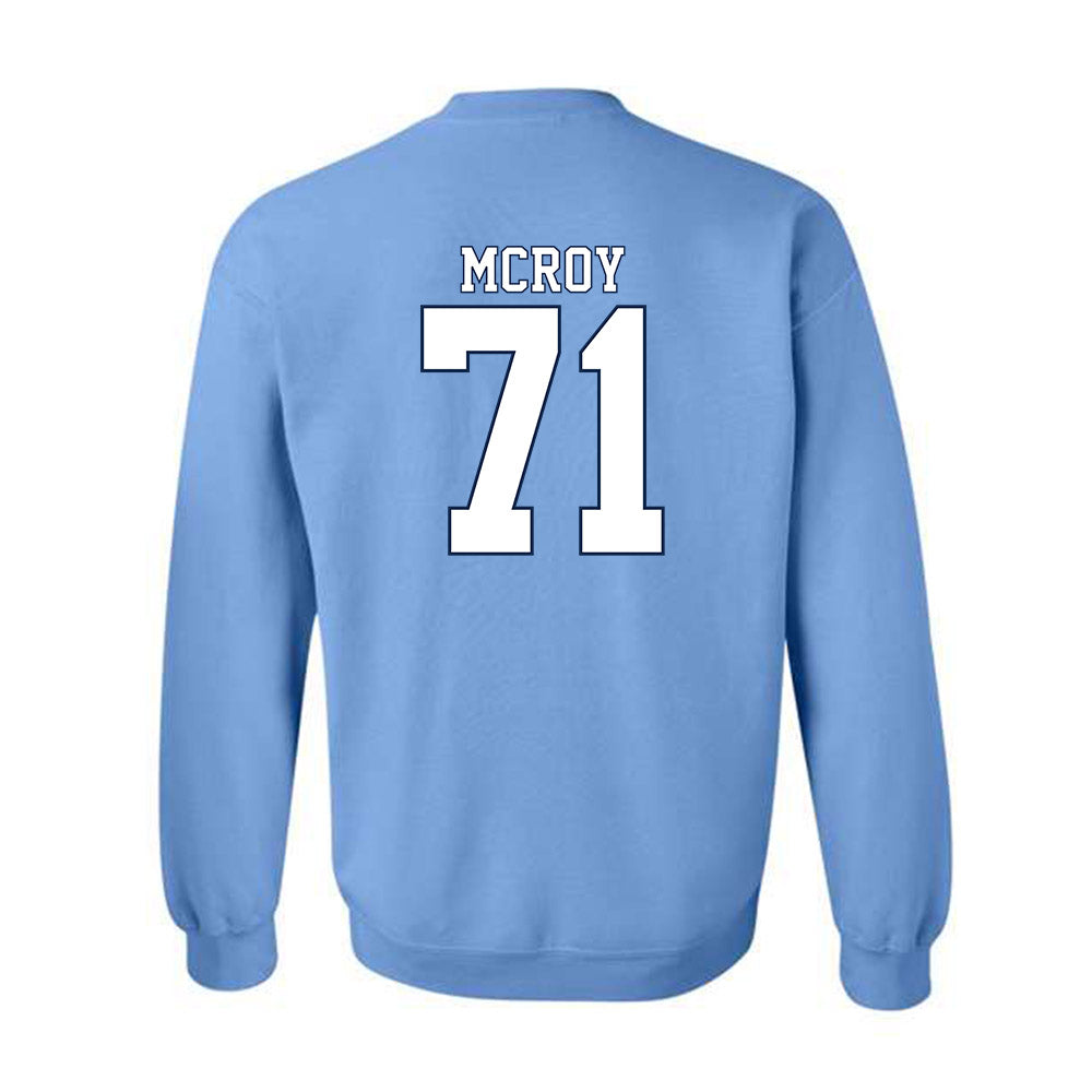 UNC - NCAA Football : Jacqawn McRoy - Classic Shersey Crewneck Sweatshirt-1