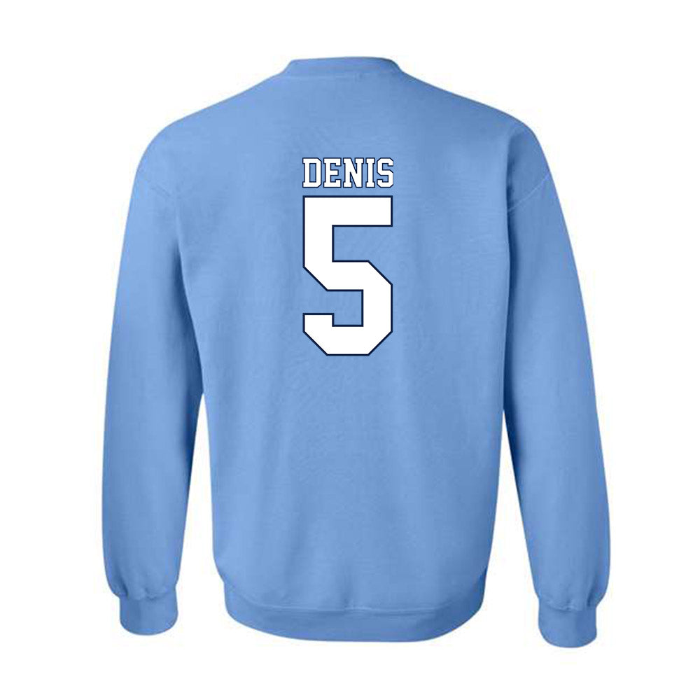 UNC - NCAA Men's Basketball : Isaiah Denis - Classic Shersey Crewneck Sweatshirt-1