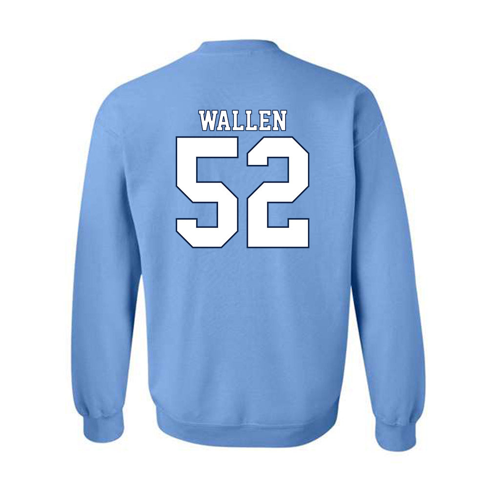 UNC - NCAA Baseball : Andrew Wallen - Classic Shersey Crewneck Sweatshirt-1